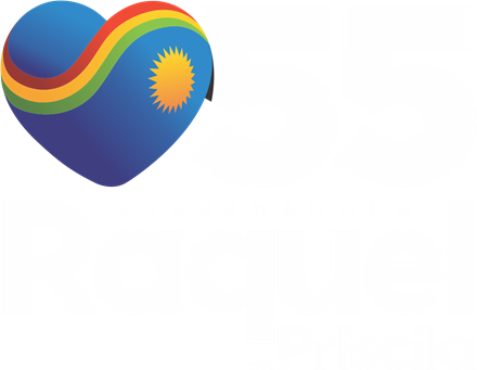 Raquel Lyra, Governadora, número 55. Vice: Priscila Krause